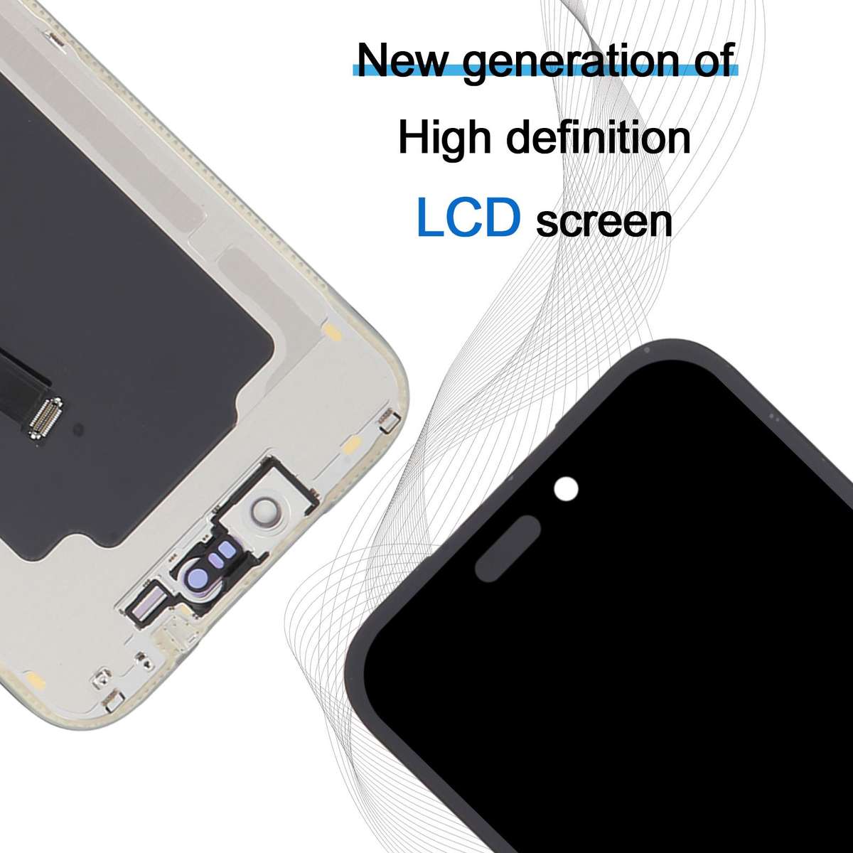 JK Soft OLED LCD Screen For iPhone 17 Pro Max