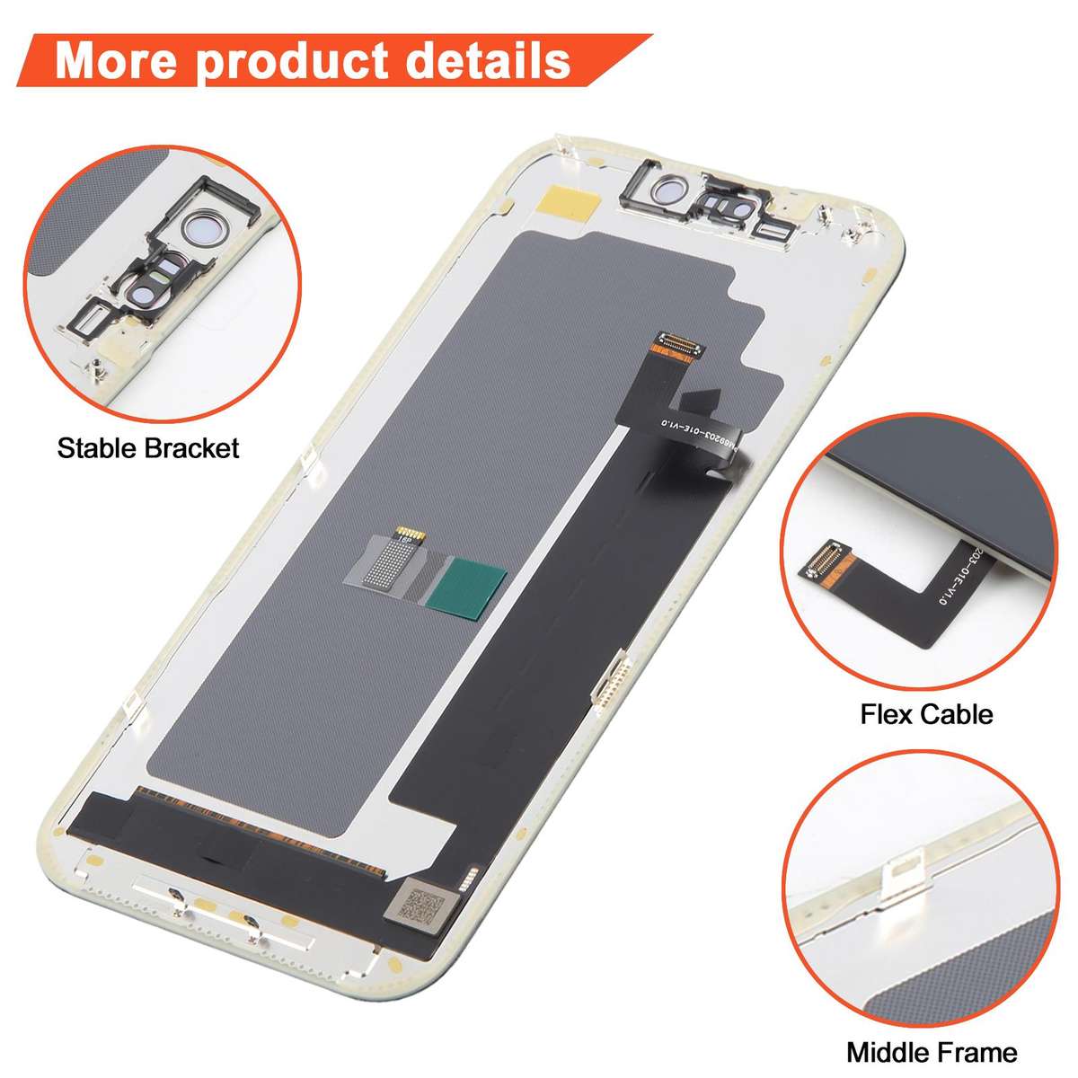 For iPhone 17 Pro Max DD Hard OLED Screen