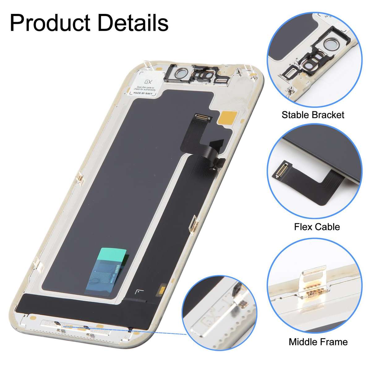 GX Hard OLED Screen For iPhone 17 Pro