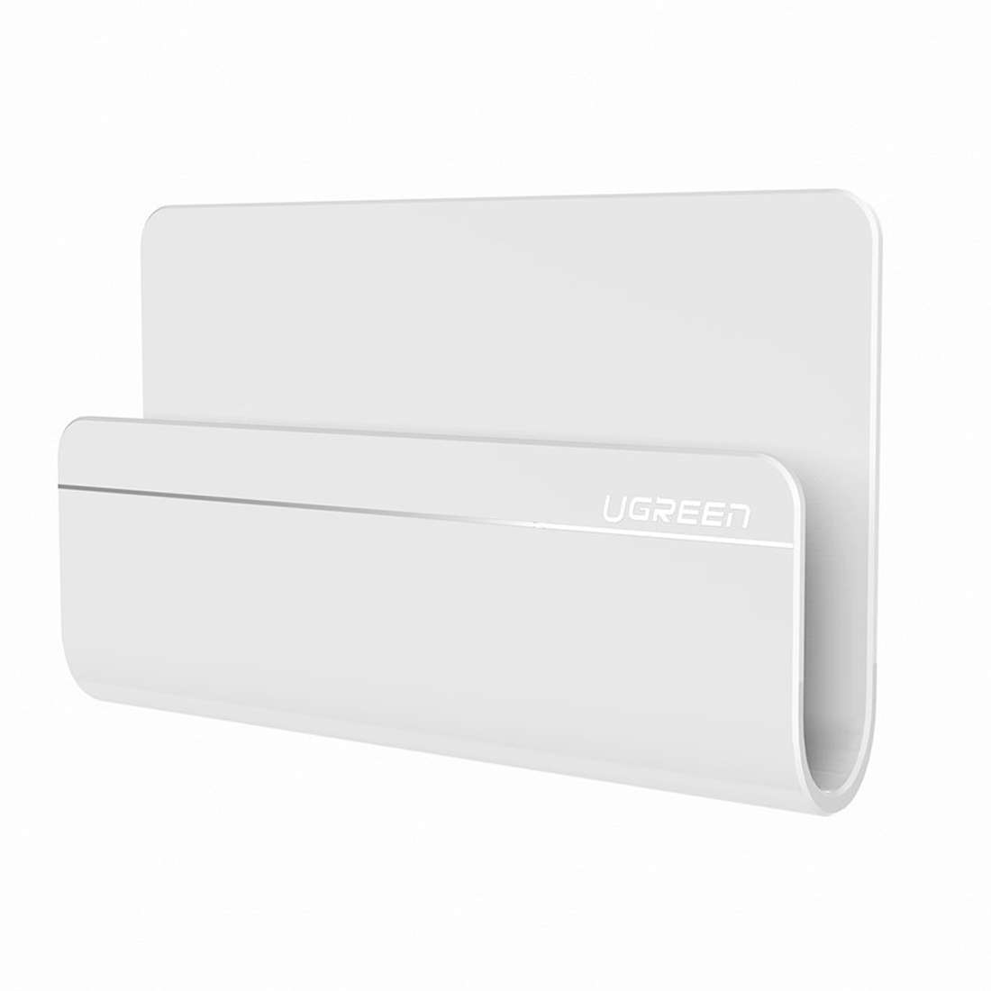 UGREEN Phone Charging Holder Wall Dock with Sticker For iPhone, Samsung, Lenovo, Sony ... (Silver)
