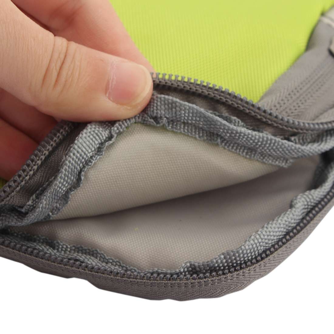 Universal Zipper Double Bag Multi-functional Sport Arm Case with Earphone Hole for iPh ... (Green)