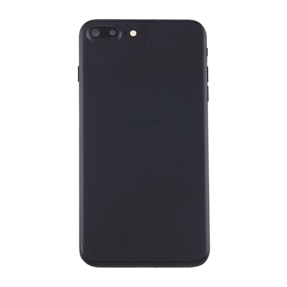 for iPhone 7 Plus Battery Back Cover Assembly with Card Tray(Black)