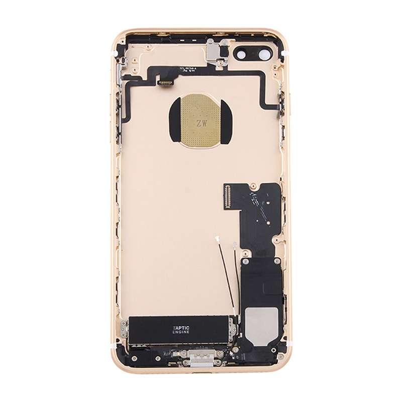 for iPhone 7 Plus Battery Back Cover Assembly with Card Tray(Black)