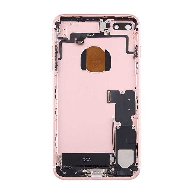 for iPhone 7 Plus Battery Back Cover Assembly with Card Tray(Black)