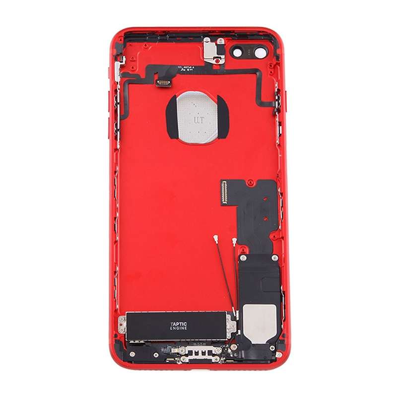 for iPhone 7 Plus Battery Back Cover Assembly with Card Tray(Black)