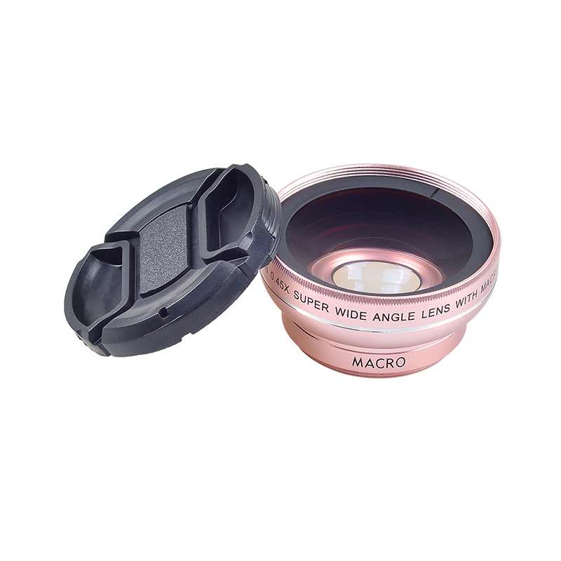 APEXEL APL-0.45WM 2 in 1 Universal 12.5X Macro Lens + 0.45X Wide-angle Lens Kit