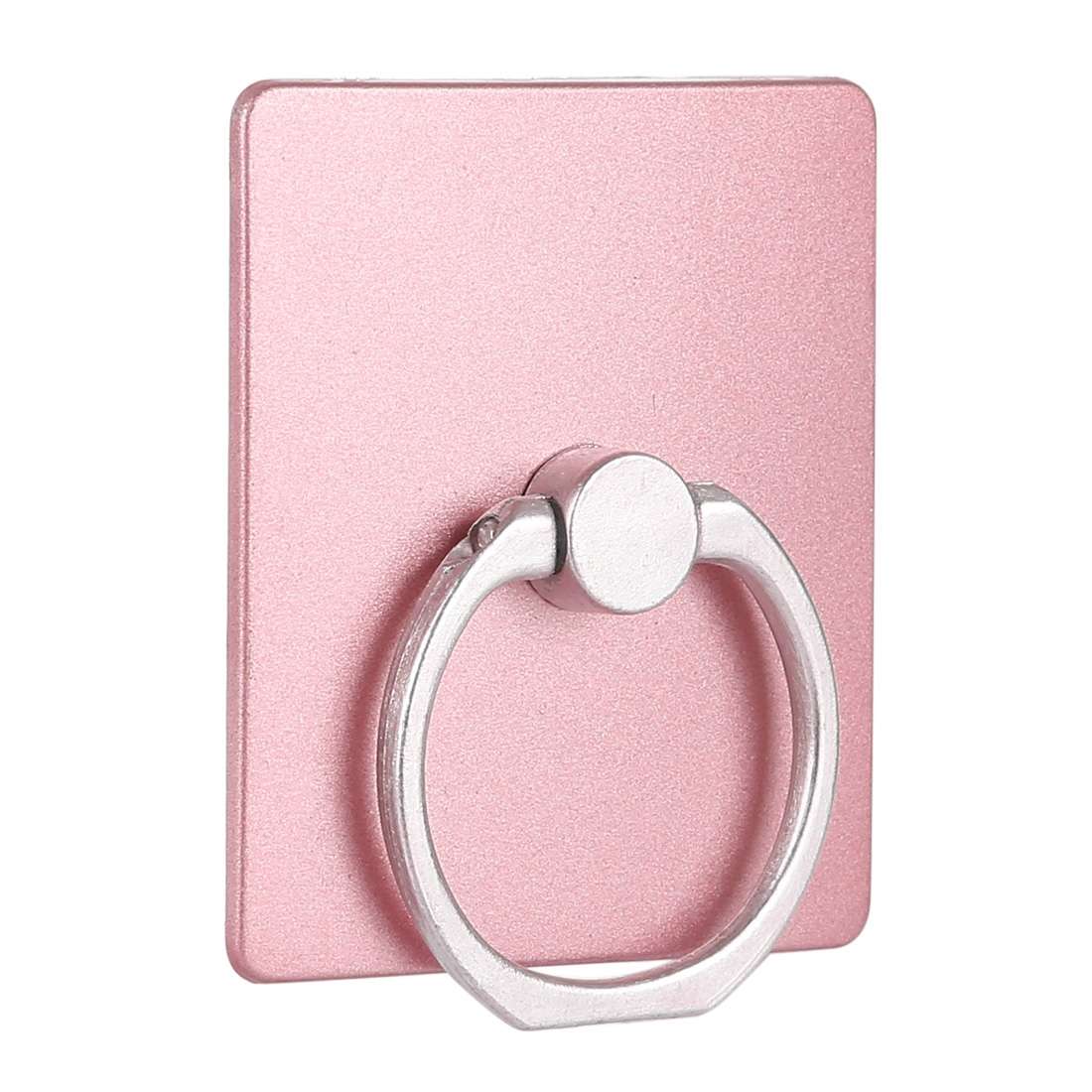 100 PCS Universal Finger Ring Mobile Phone Holder Stand(Rose Gold)