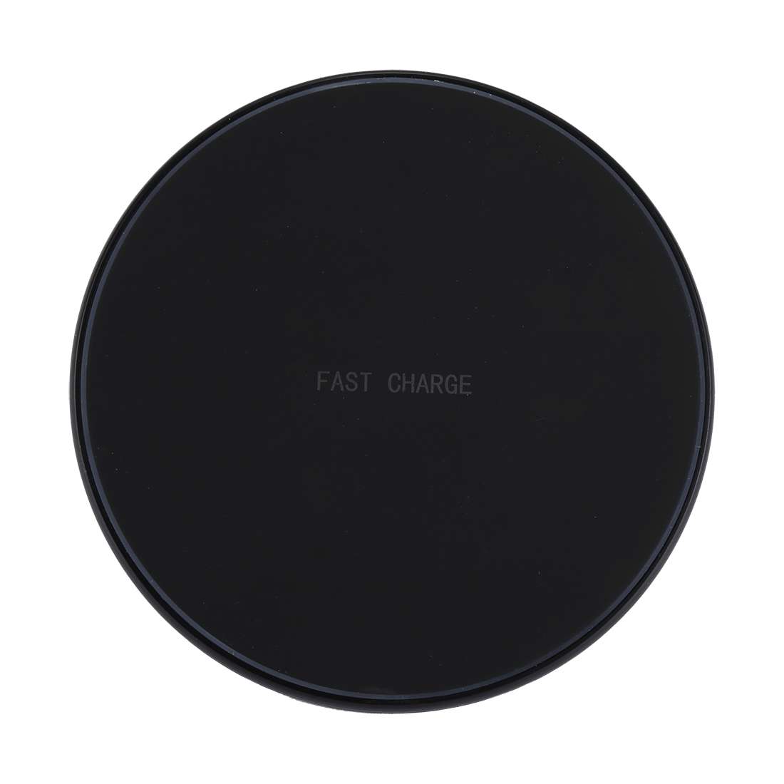 DC 9V 1.67A / 5V 1A Universal Round Shape Qi Standard Fast Wireless Charger with Indicator Light