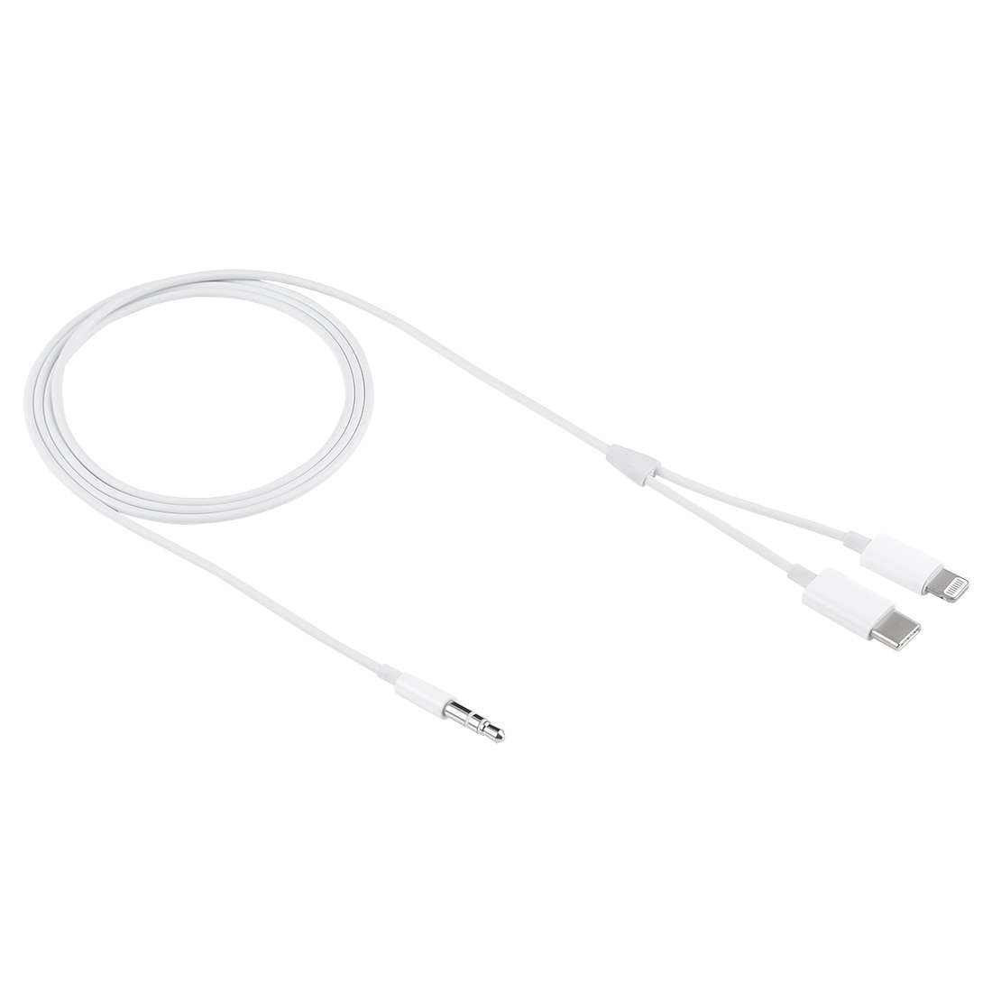 MH-CM32 8 Pin & Type-C to 3.5mm Jack Mobile Phone Audio Cable