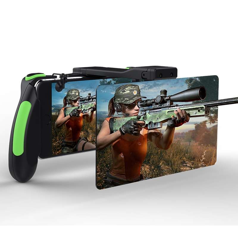 B06 Portable Multi-function Gamepad Screen Amplifier with Phone Holder