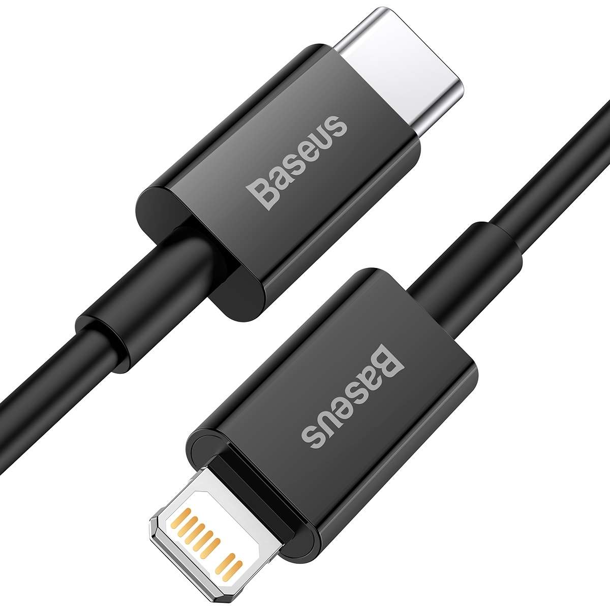 Baseus Superior Series CATLYS-A01 PD 20W USB-C / Type-C to 8 Pin Interface Fast Chargi ... (Black)