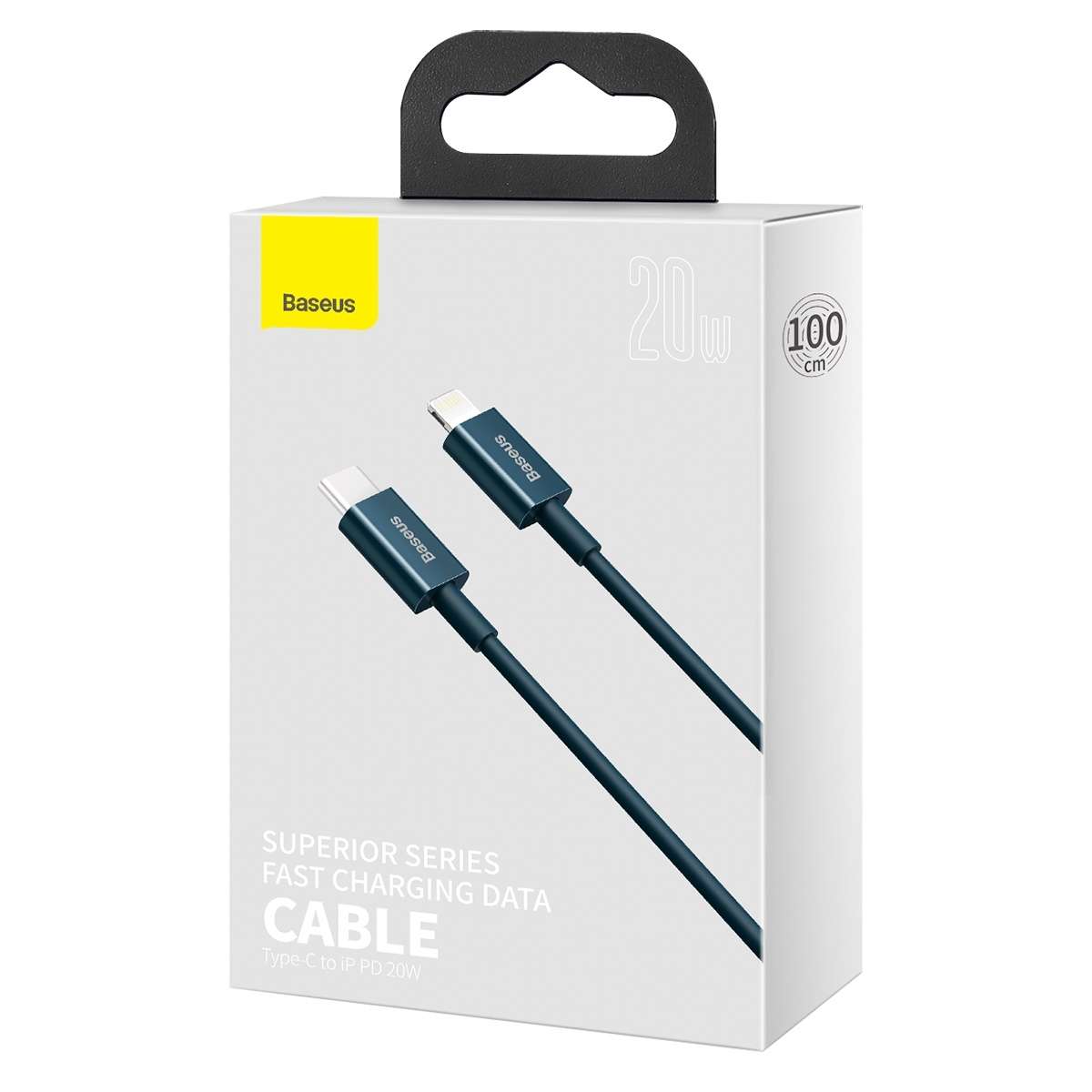 Baseus Superior Series CATLYS-A03 PD 20W USB-C / Type-C to 8 Pin Interface Fast Chargin ... (Blue)