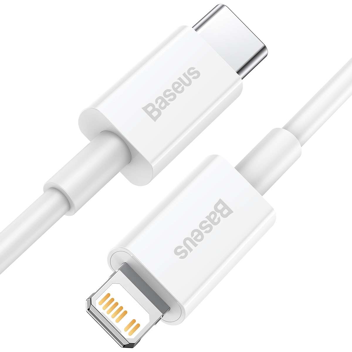 Baseus Superior Series CATLYS-A02 PD 20W USB-C / Type-C to 8 Pin Interface Fast Chargi ... (White)