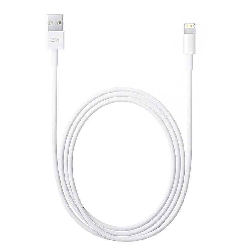 Original Xiaomi Youpin ZMI 8Pin Charging + Transmission MFi Certified Data Cable, Leng ... (White)