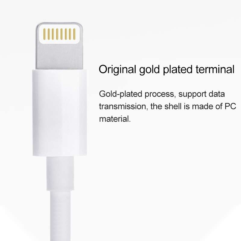 Original Xiaomi Youpin ZMI 8Pin Charging + Transmission MFi Certified Data Cable, Leng ... (White)