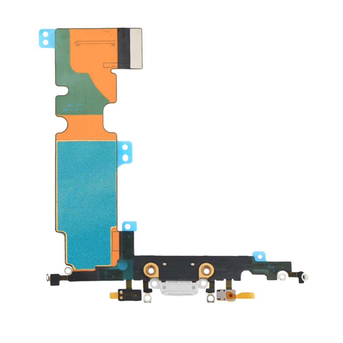 Charging Port Flex Cable for iPhone 8 Plus (Black)
