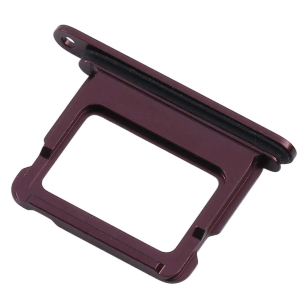 For iPhone 18 Pro SIM Card Tray (Wine Red)