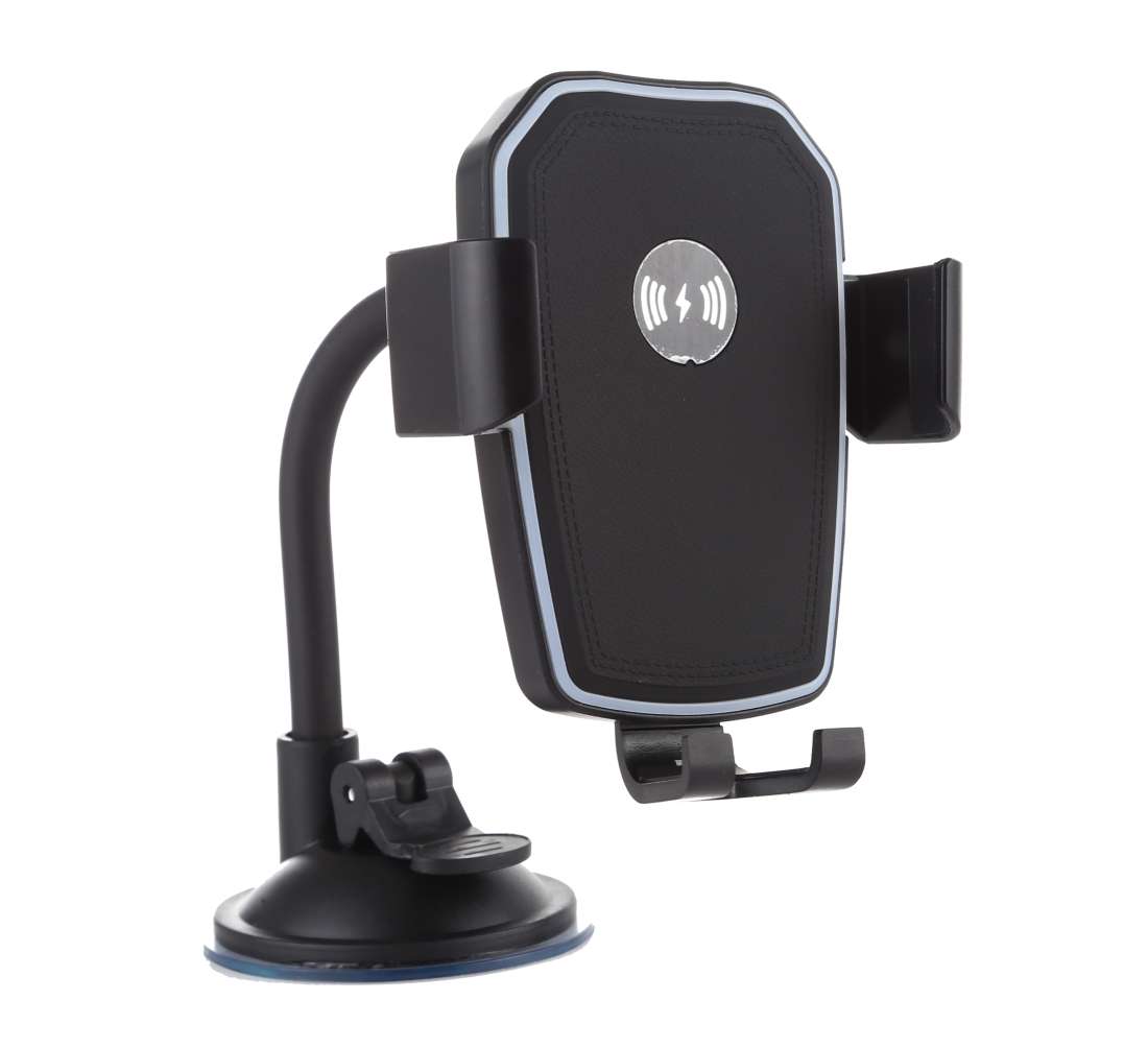 K81 10W QI Universal Rotating Gravity Induction Car Wireless Charging Mobile Phone Holder with Suc
