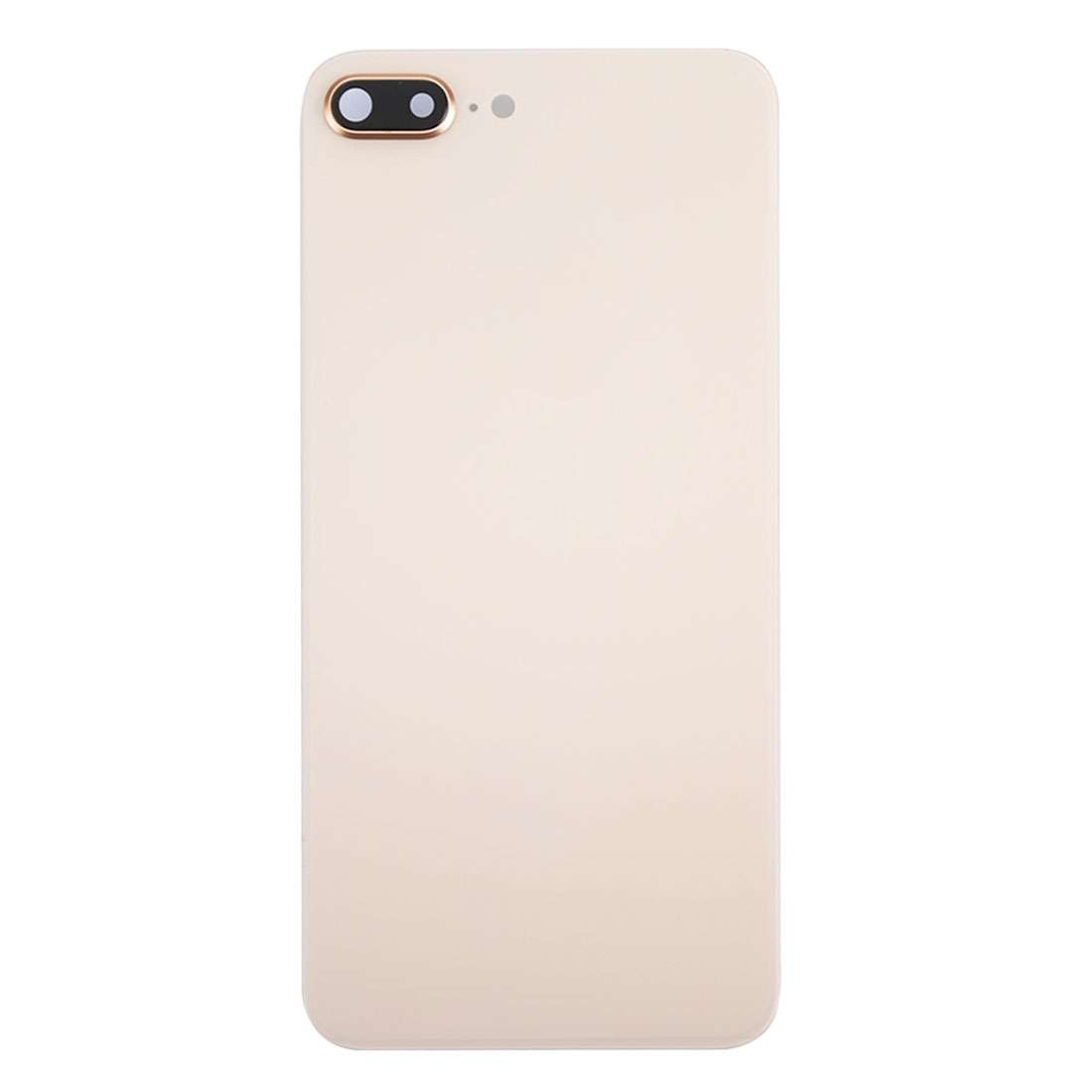 Back Cover with Adhesive for iPhone 8 Plus (Black)