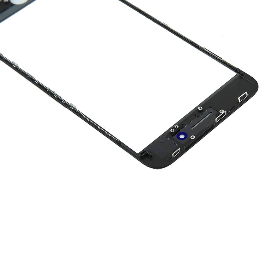 Front Screen Outer Glass Lens with Front LCD Screen Bezel Frame & OCA Optically Clear Adhesive for i