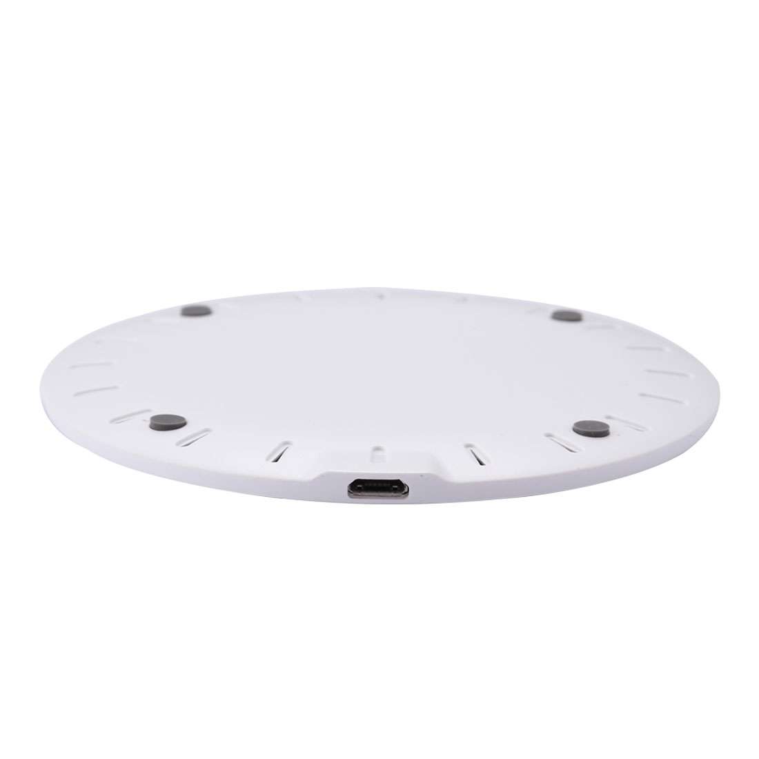 5V 2A Fast Charging Qi Wireless Charger Pad Station with Micro USB Cable(White)