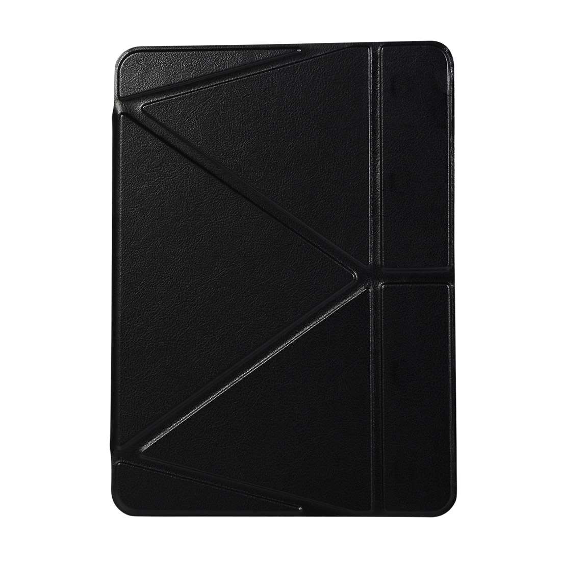 PU Leather Case for iPad Pro 11 inch (2018), with Multi-folding Holder & Sleep / Wake ... (Black)