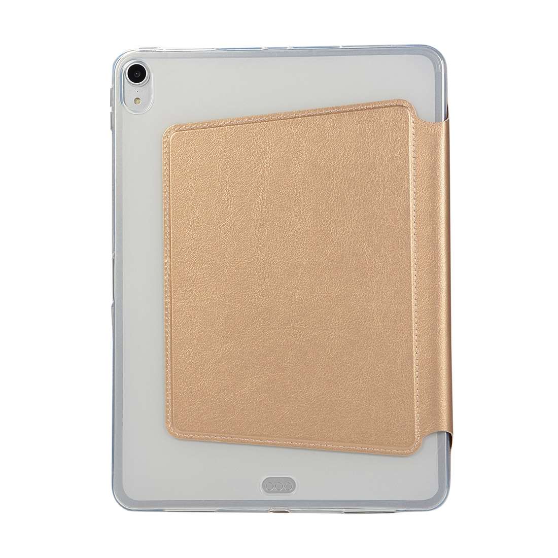 PU Leather Case for iPad Pro 11 inch (2018), with Multi-folding Holder & Slee ... (Champagne Gold)