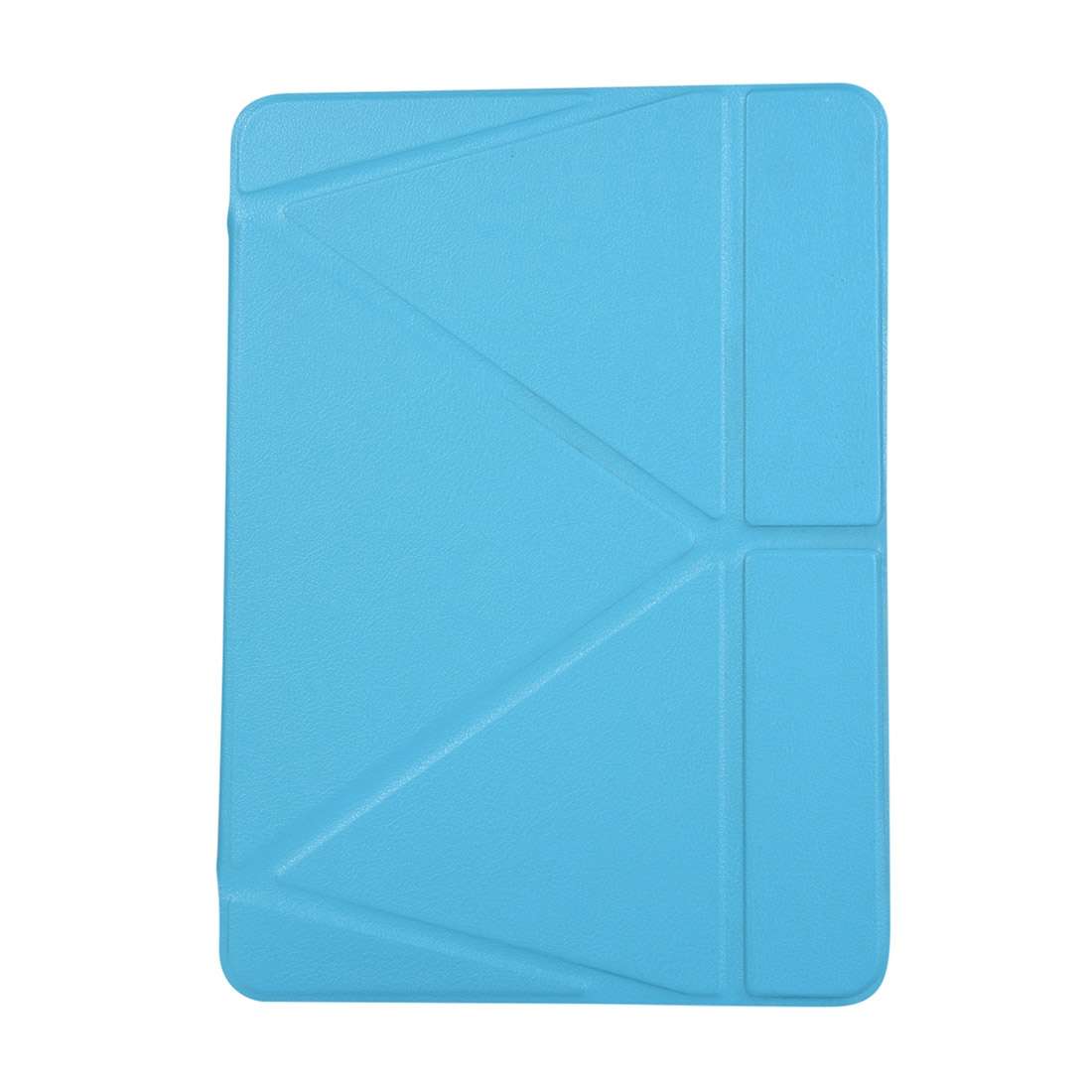 PU Leather Case for iPad Pro 11 inch (2018), with Multi-folding Holder & Sleep / W ... (Lake Blue)