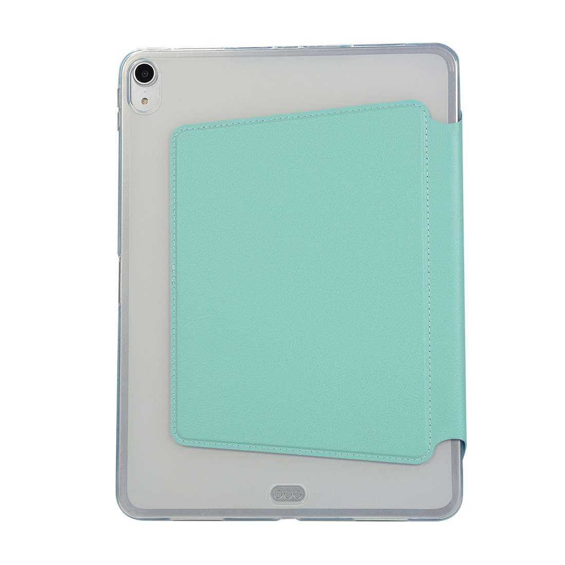 PU Leather Case for iPad Pro 11 inch (2018), with Multi-folding Holder & Sleep ... (Mint Green)