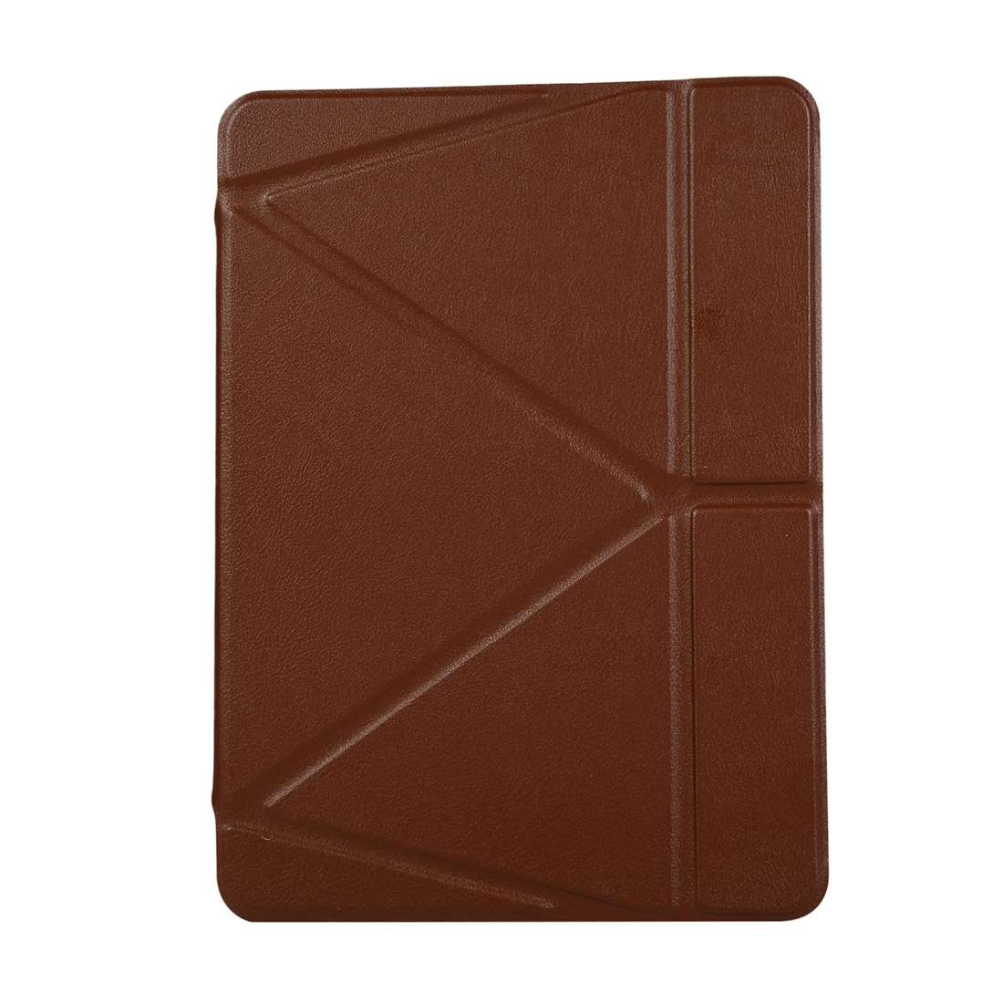 PU Leather Case for iPad Pro 11 inch (2018), with Multi-folding Holder & Sleep / Wake ... (Brown)