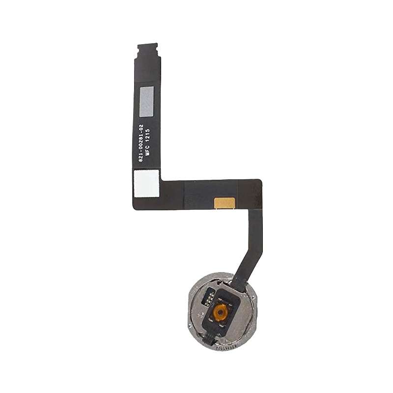Home Button Flex Cable for iPad Pro 9.7 inch / A1673 / A1674 / A1675(Black)
