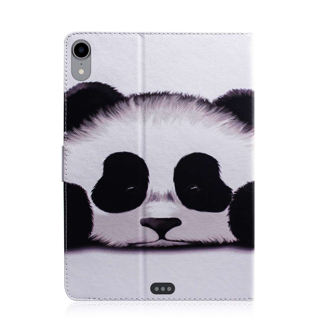 Panda Pattern Horizontal Flip Leather Case for iPad Pro 11 inch (2018), with Holder & Card Slot &
