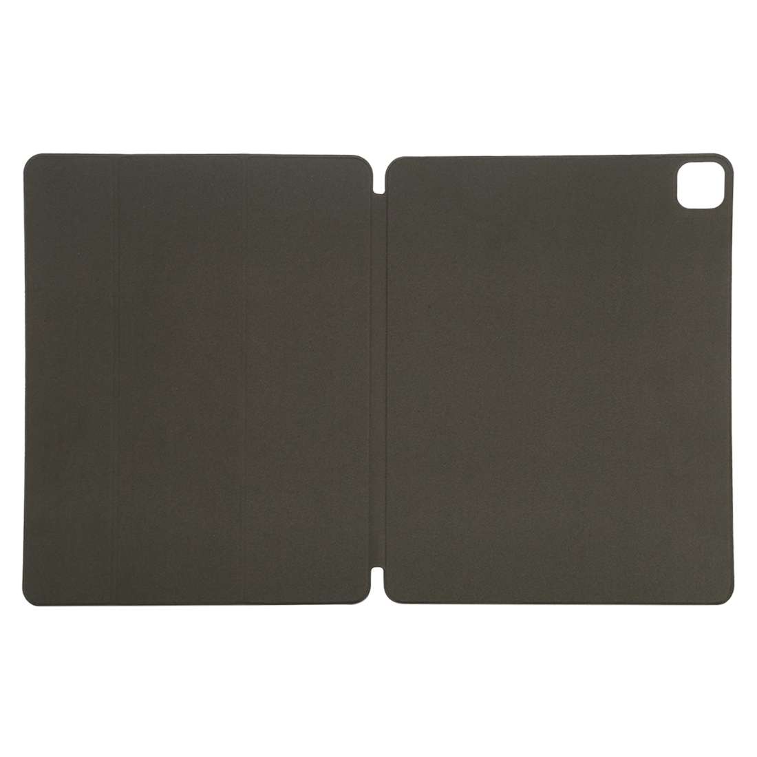 For iPad Pro 11 (2020) PC + PU Magnetic Leather Tablet Case with Three-folding Holder (Black)