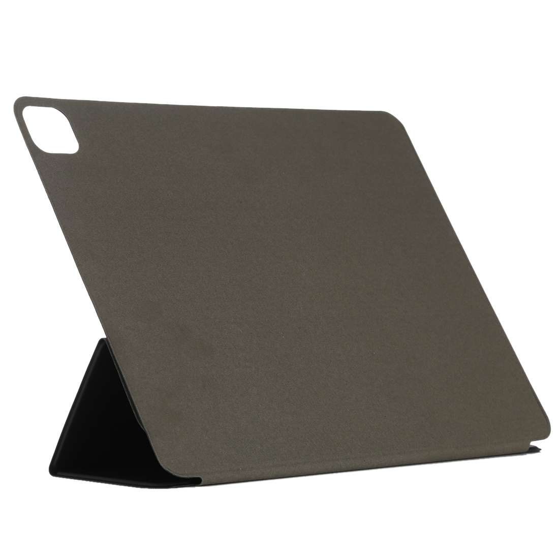 For iPad Pro 11 (2020) PC + PU Magnetic Leather Tablet Case with Three-folding Holder (Black)