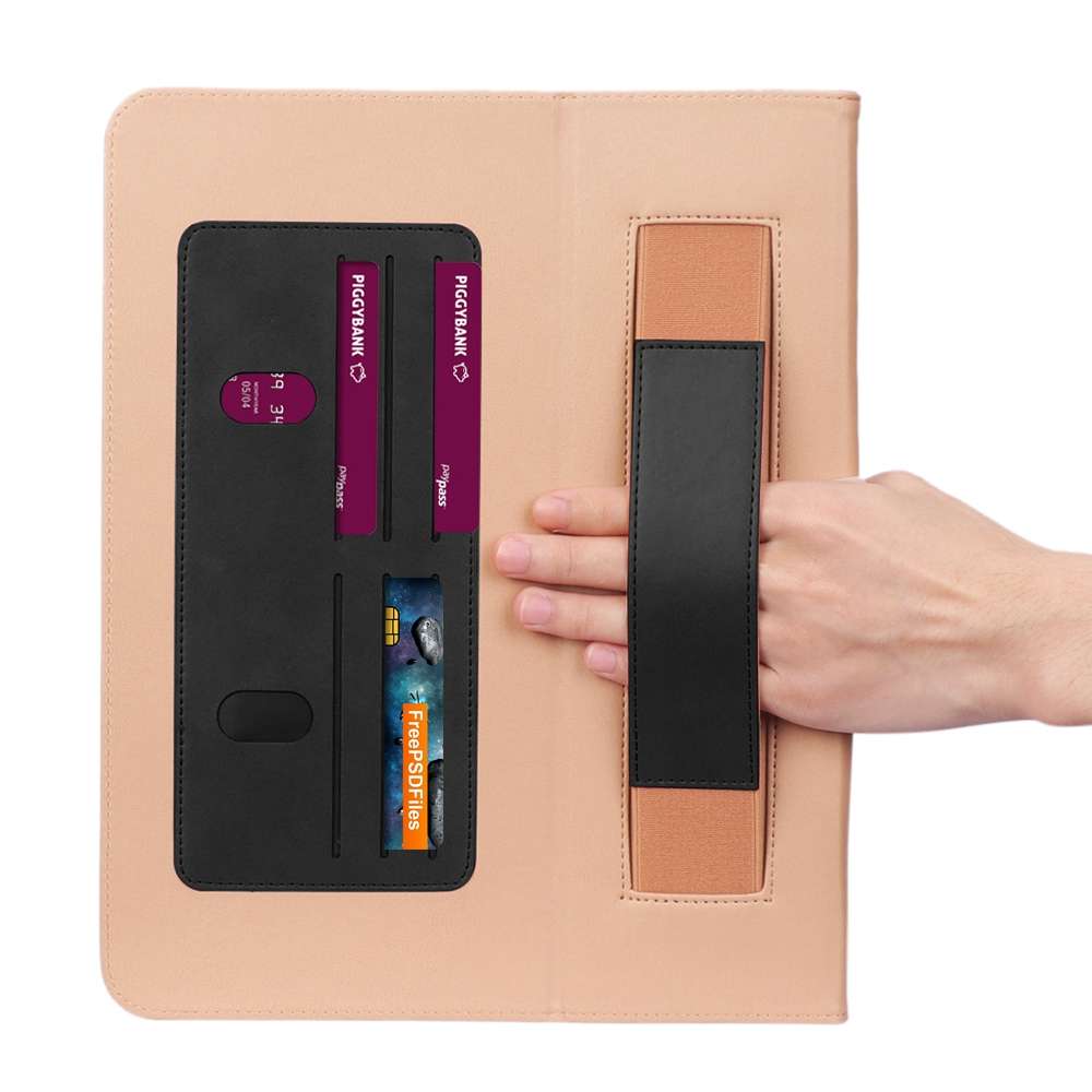 For iPad Pro 12.9 (2020) Retro Texture PU + TPU Horizontal Flip Leather Tablet Case wi ... (Black)