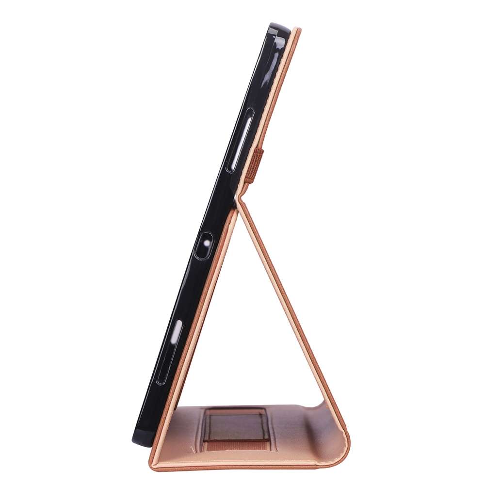 For iPad Pro 12.9 (2020) Retro Texture PU + TPU Horizontal Flip Leather Tablet Case wi ... (Brown)