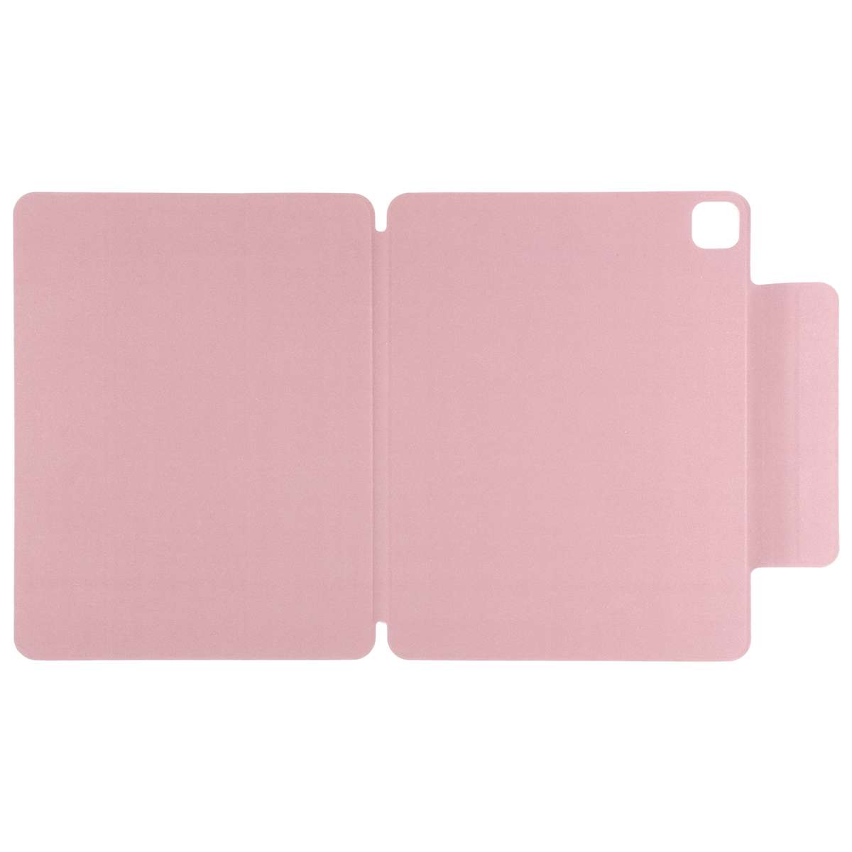 For iPad Air 13 2024 / 2025 / Pro 12.9 2020 Double-sided Magnetic Flip PU Leather ... (Light Pink)