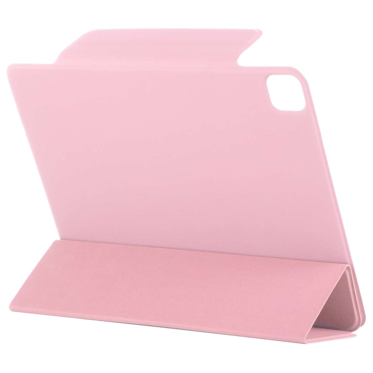 For iPad Air 13 2024 / 2025 / Pro 12.9 2020 Double-sided Magnetic Flip PU Leather ... (Light Pink)