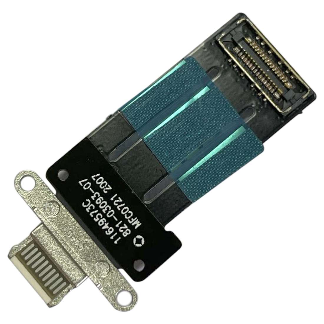 Charging Port Flex Cable for iPad Pro 12.9 inch 2021 (5th gen) A2379 A2461 A2462 (Black)