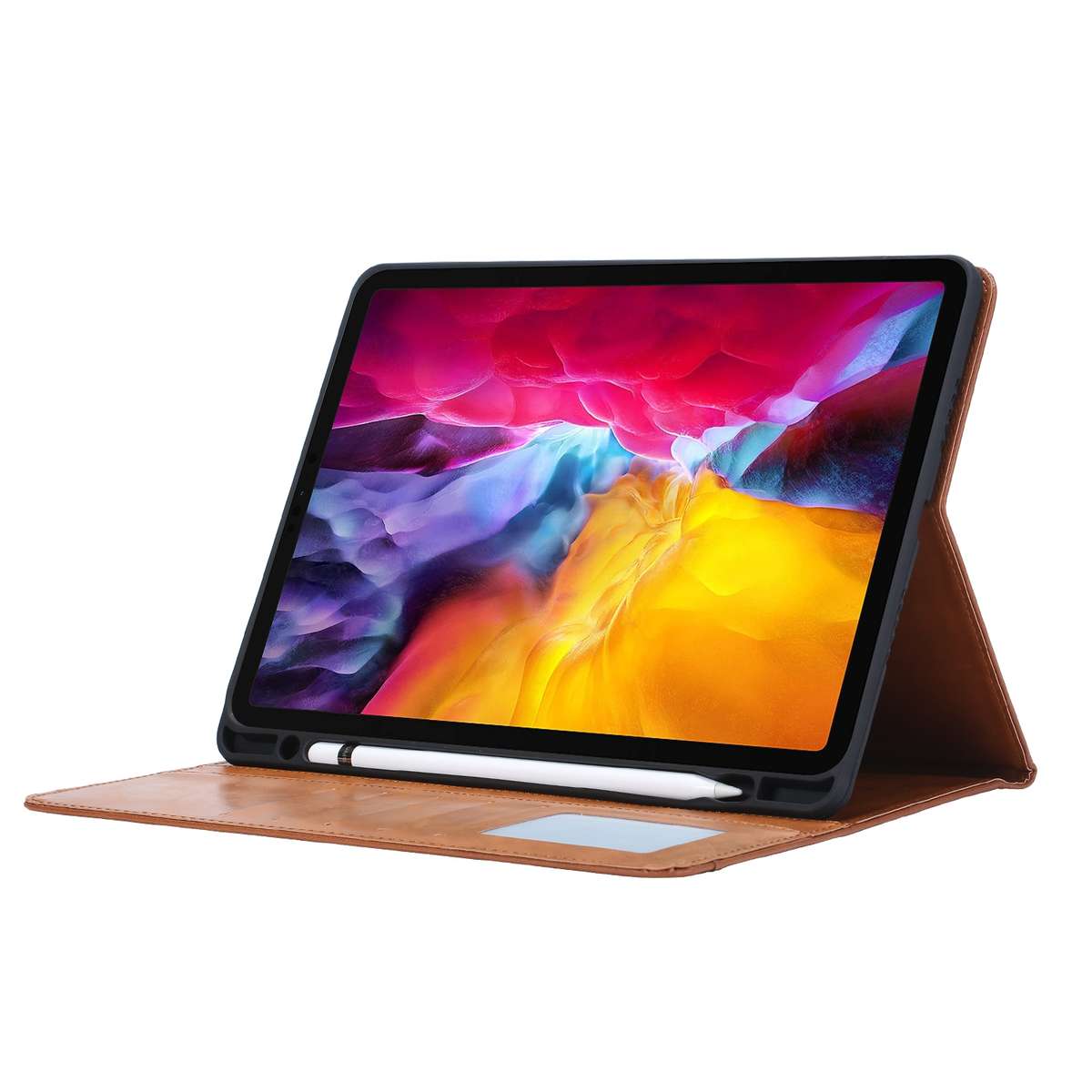 Knead Skin Texture Horizontal Flip Leather Case for iPad Pro 12.9 inch 2022/2021/2020 ... (Black)