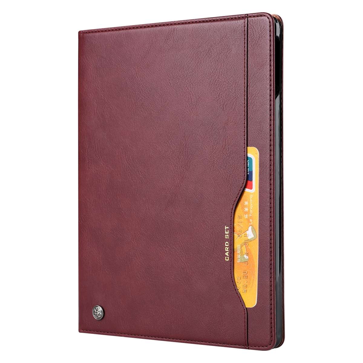 Knead Skin Texture Horizontal Flip Leather Case for iPad Pro 11 inch 2022/2021/2020 ... (Wine Red)
