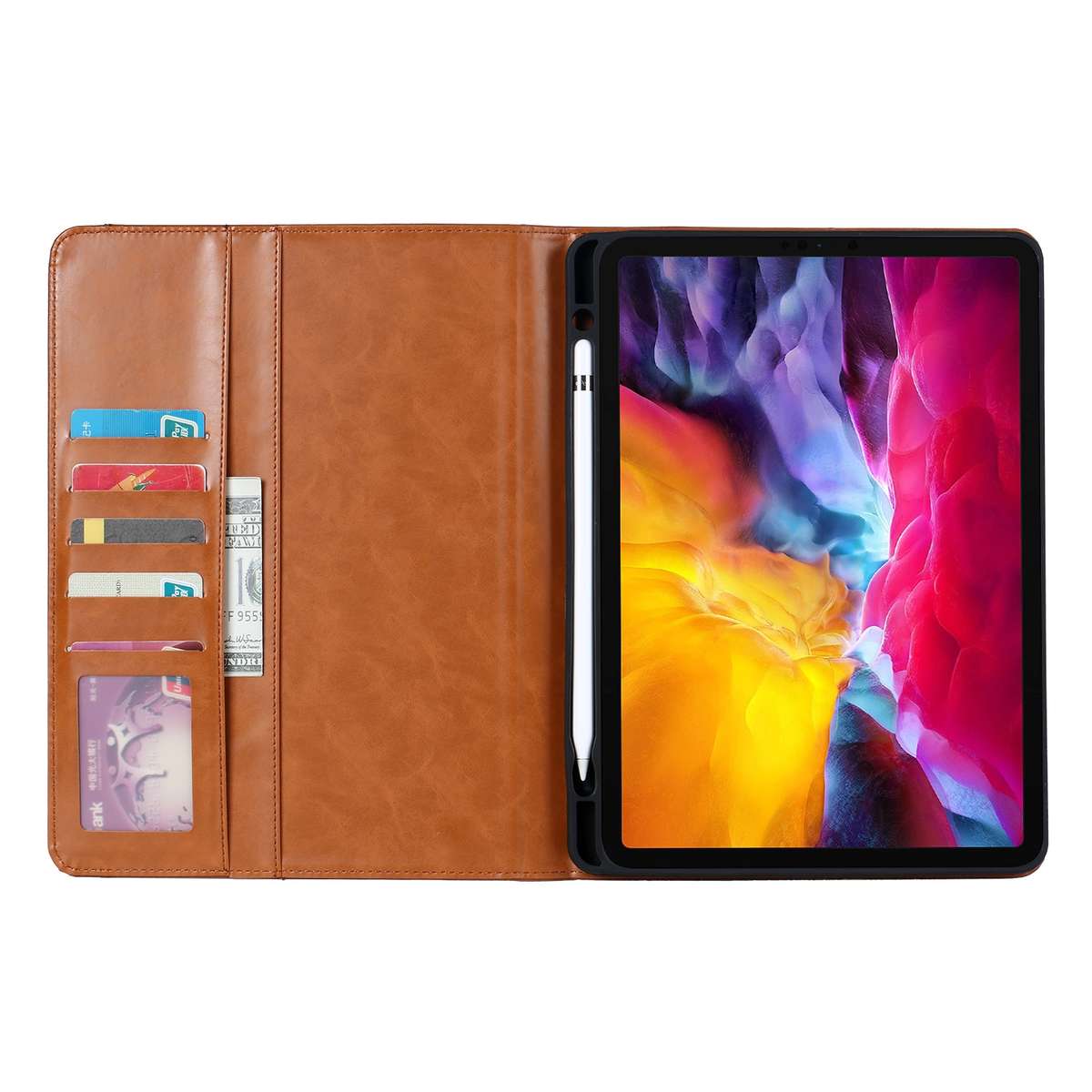 Knead Skin Texture Horizontal Flip Leather Case for iPad Pro 11 inch 2022/2021/2020 ... (Wine Red)