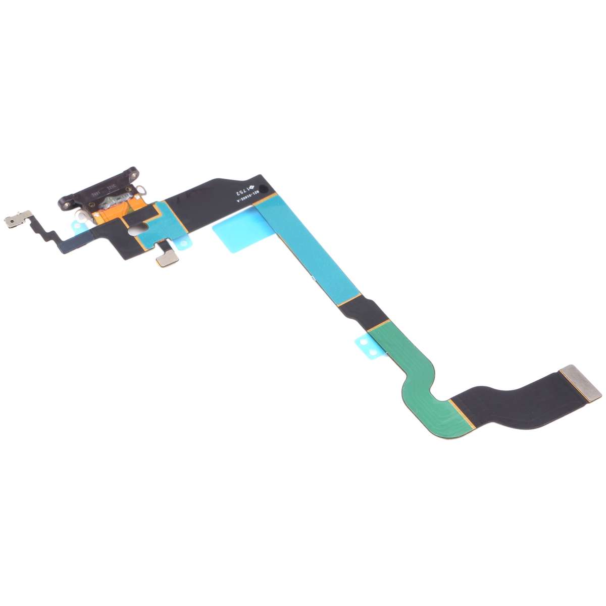 Original Charging Port Flex Cable for iPhone X (Black)