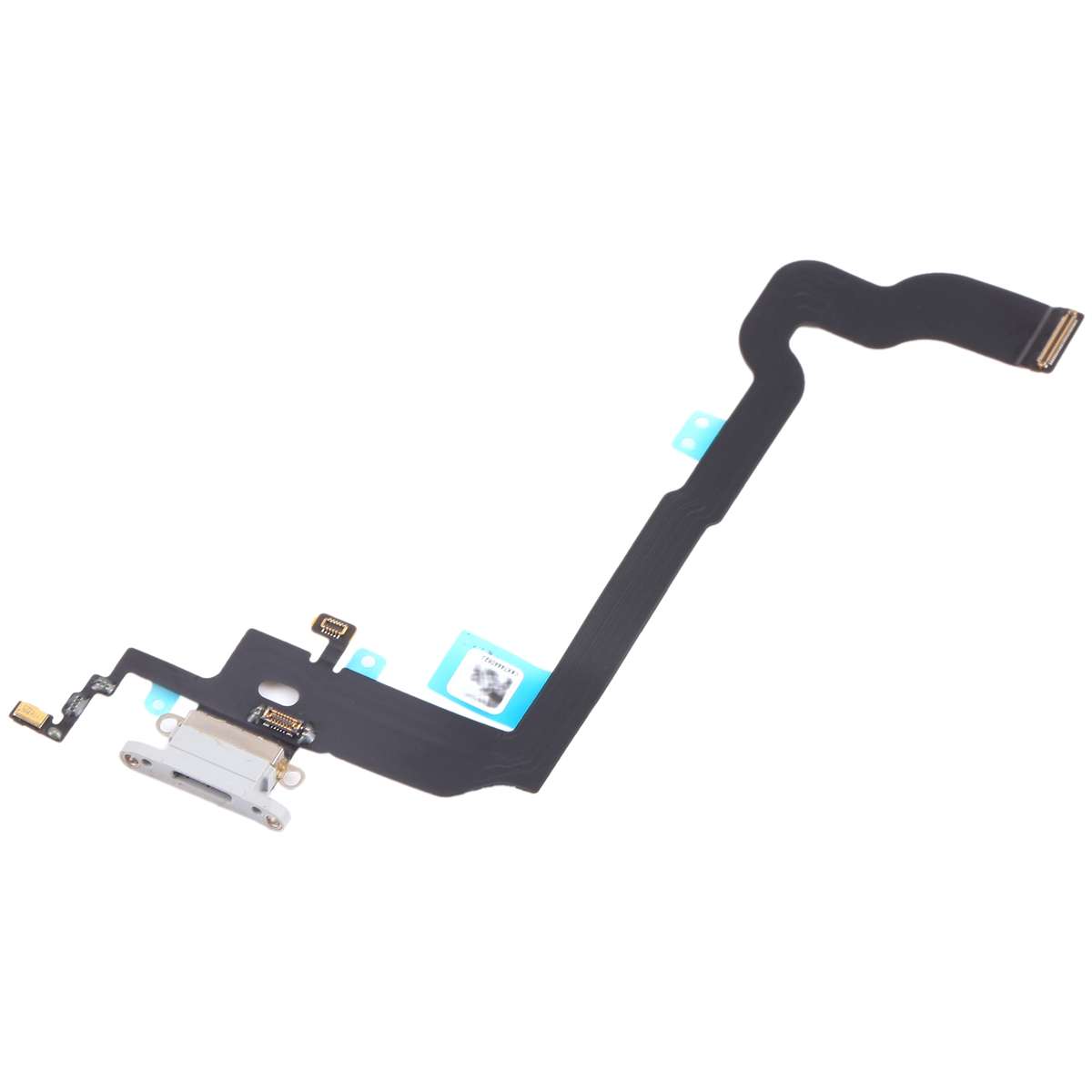 Original Charging Port Flex Cable for iPhone X (Black)
