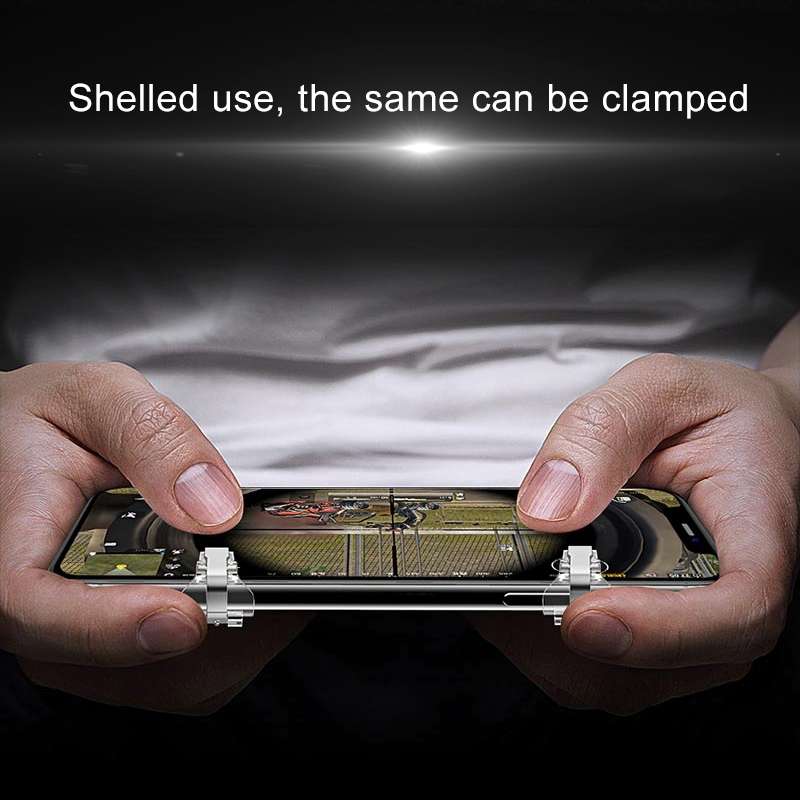 2 PCS TOTUDESIGN Mobile Phone PUBG Game Gaming Trigger Aim Keys L1R1 Controller Shooter