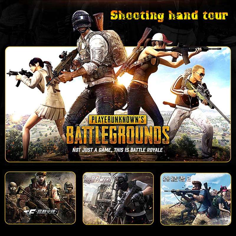 2 PCS TOTUDESIGN Mobile Phone PUBG Game Gaming Trigger Aim Keys L1R1 Controller Shooter
