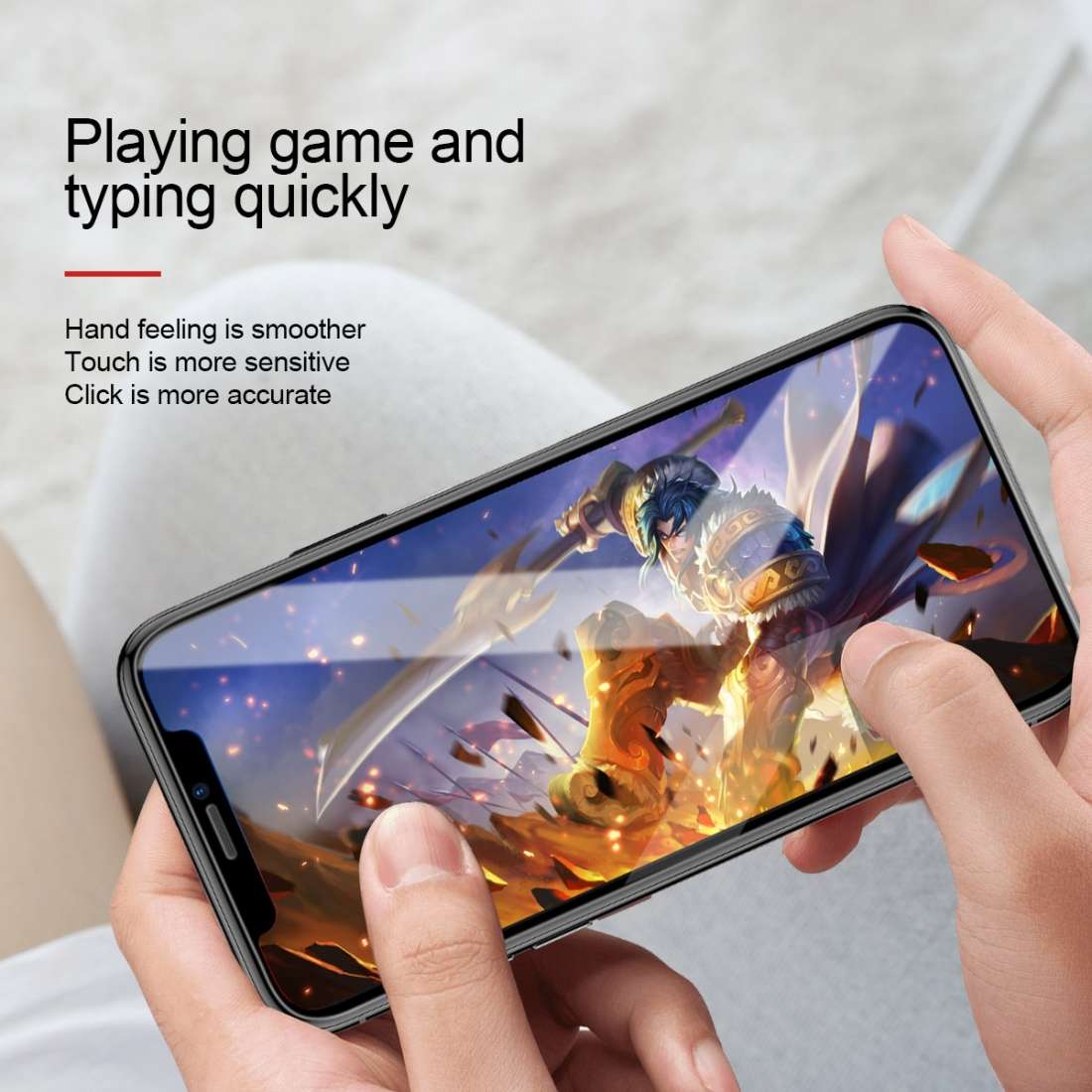 2 PCS Baseus 0.15mm Full Tempered Glass Film (Secondary Reinforcement ) for iPhone 11 Pro Max / XS