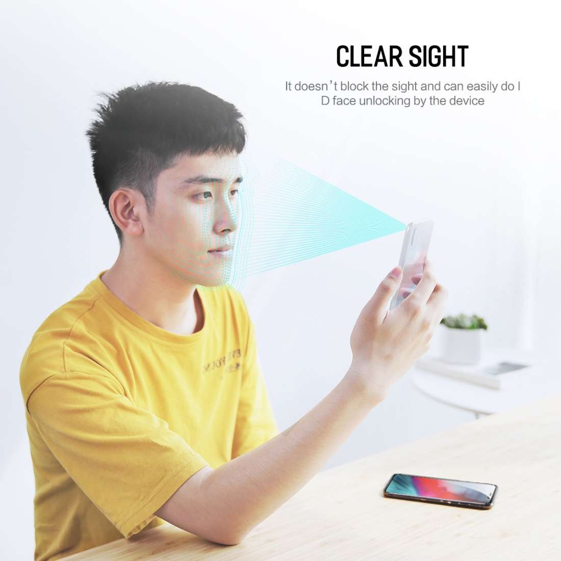 For iPhone 11 Pro Max / XS Max ROCK 0.26mm 9H 6D Curved Surface HD Full Screen T ... (Transparent)