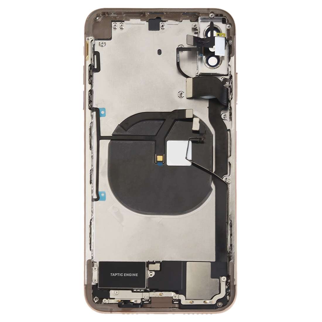 Battery Back Cover Assembly (with Side Keys & Speaker Ringer Buzzer & Motor & Camera Lens & Card Tra