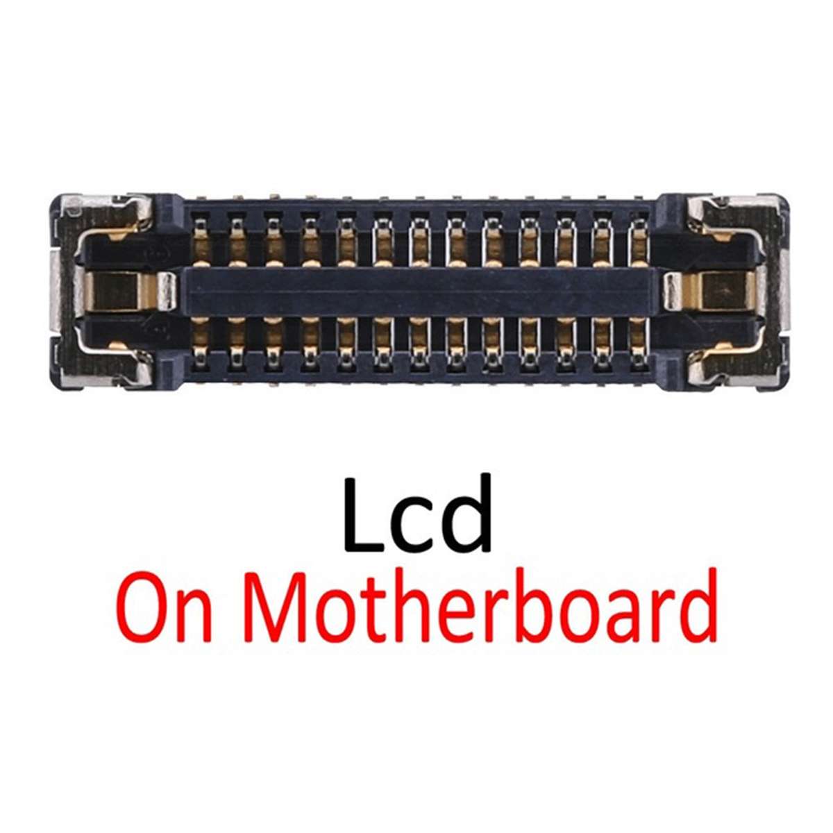 LCD Display FPC Connector On Motherboard for iPhone XR